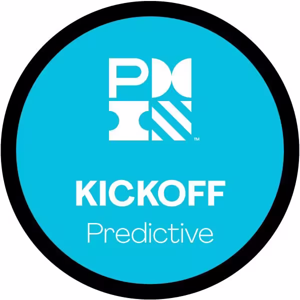Predictive Project Management Certificate